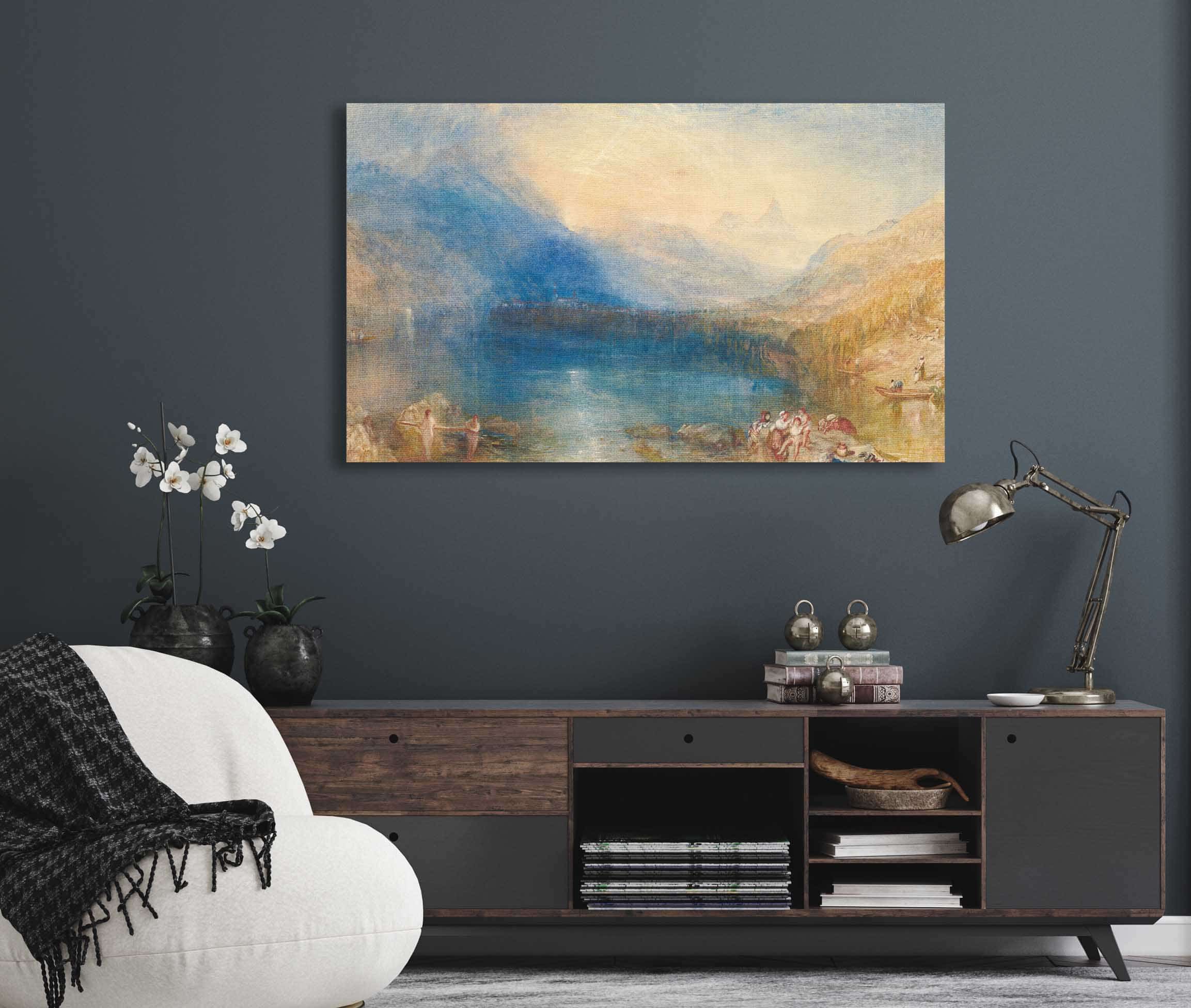 The Lake Of Zug by Joseph Mallord William Turner - Image 5