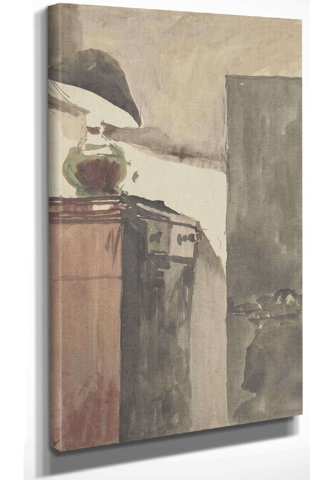 The Lamp by Edouard Vuillard - Image 4