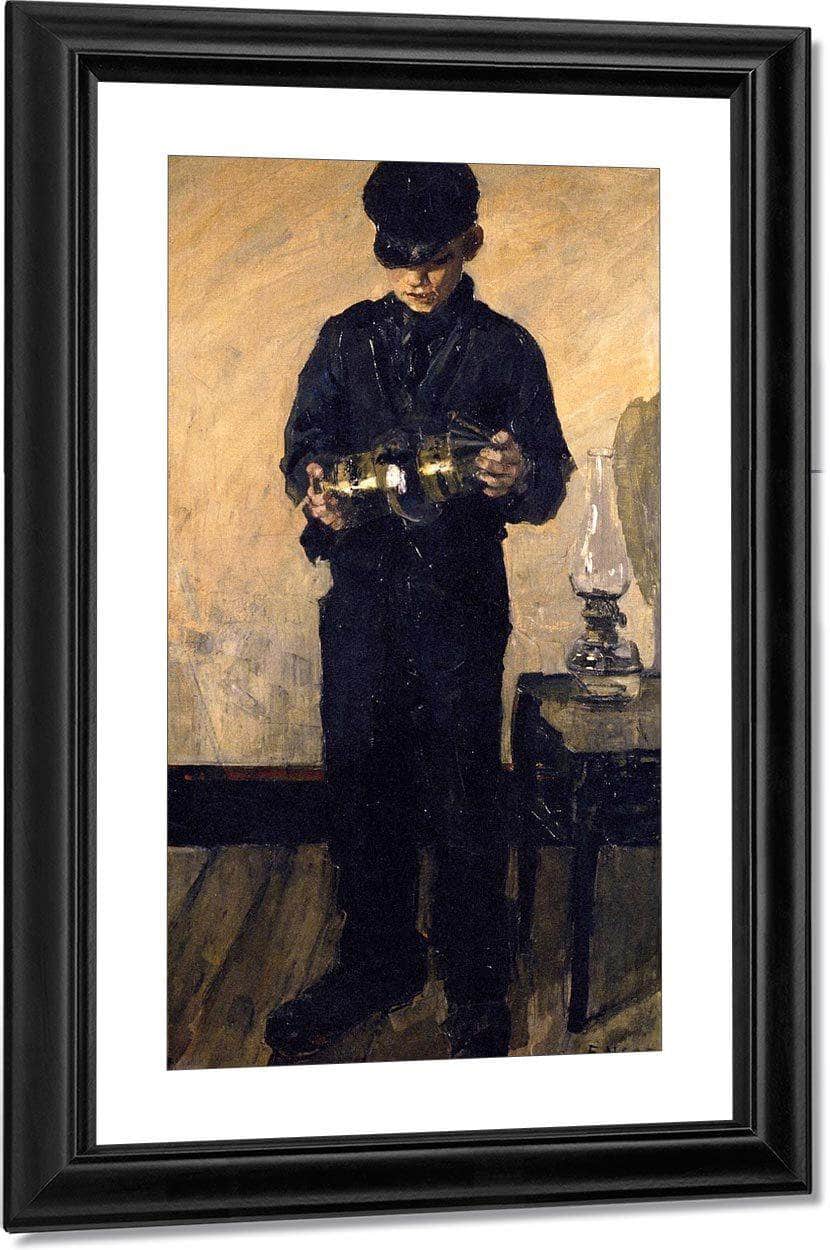 The Lamp Lighter By James Ensor - Image 5