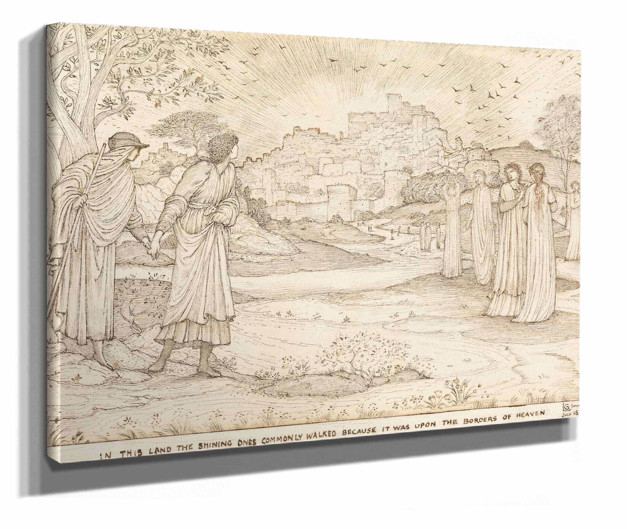 The Land Of Beulah by Sir Edward Coley Burne Jones - Image 2