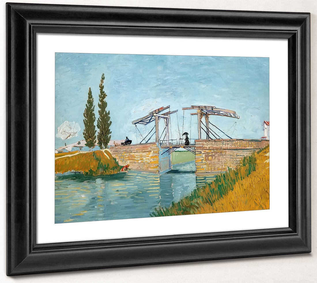 The Langlois Bridge At Arles By Vincent Van Gogh - Image 4