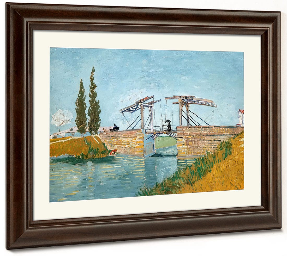 The Langlois Bridge At Arles By Vincent Van Gogh - Image 5