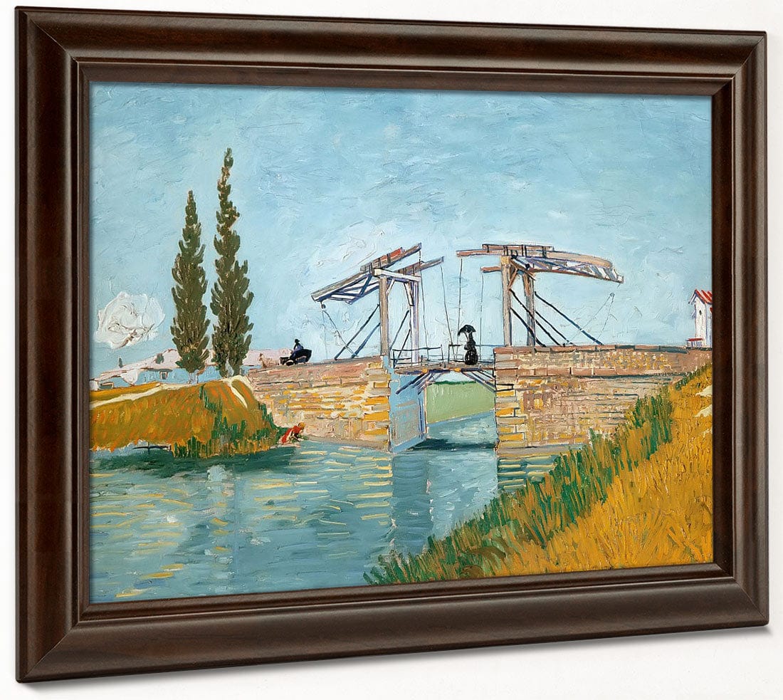 The Langlois Bridge At Arles By Vincent Van Gogh - Image 6
