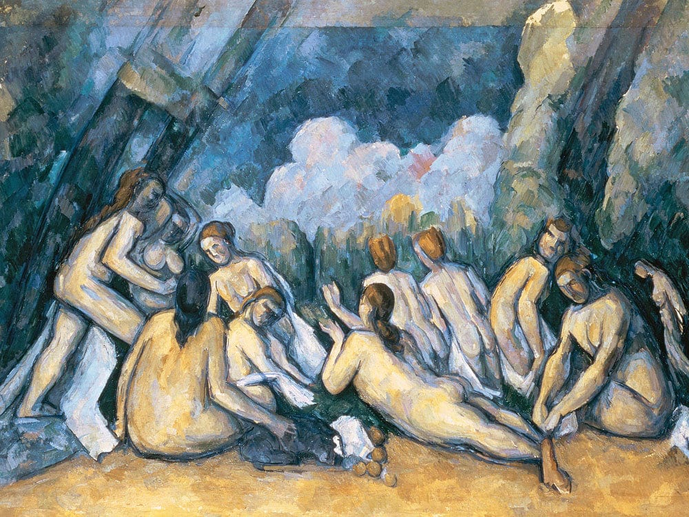 The Large Bathers By Paul Cezanne - Image 7