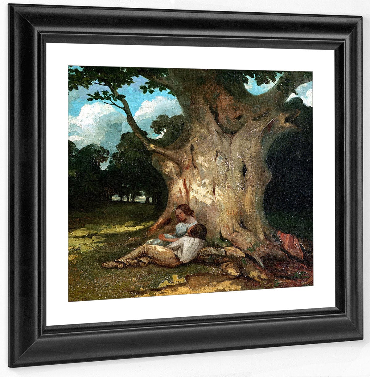The Large Oak By Jean Desire Gustave Courbet - Image 2