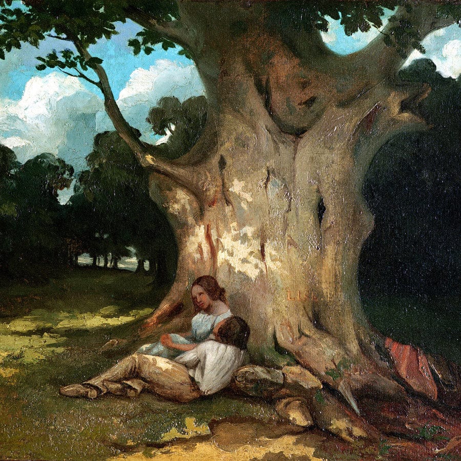 The Large Oak By Jean Desire Gustave Courbet - Image 5