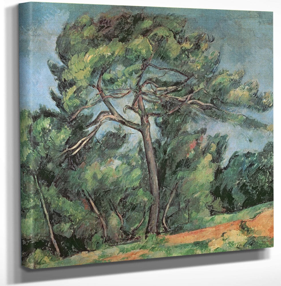 The Large Pine 1 By Paul Cezanne