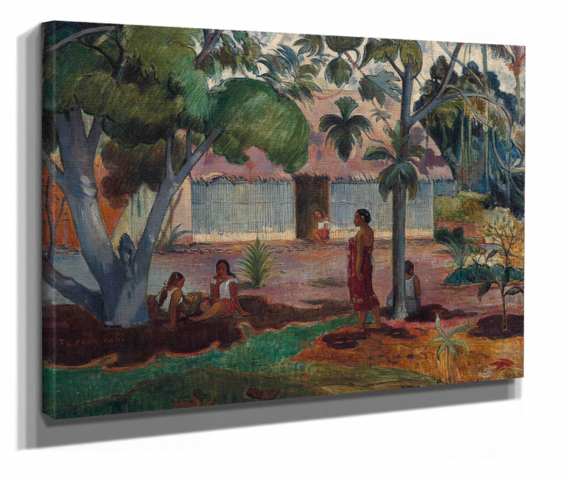 The Large Tree by Paul Gauguin - Image 3