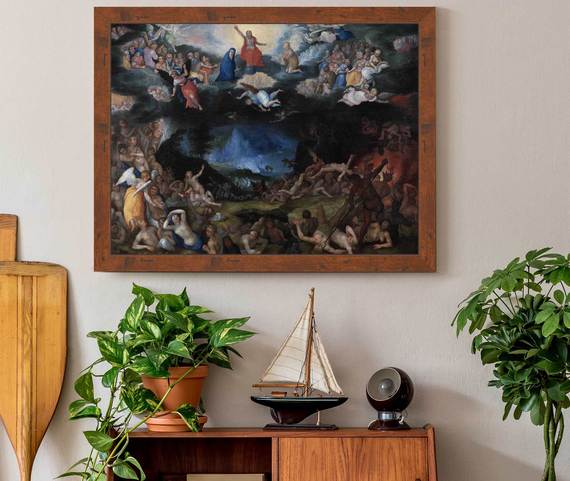 The Last Judgement by Jan Brueghel The Elder - Image 3