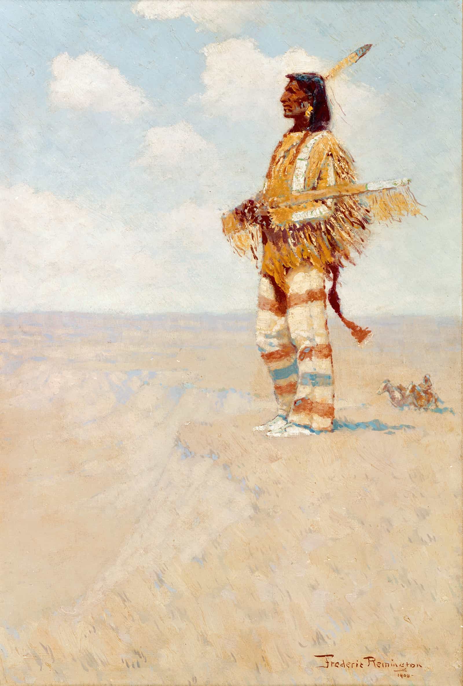 The Last Of His Race The Vanishing American by Frederic Remington