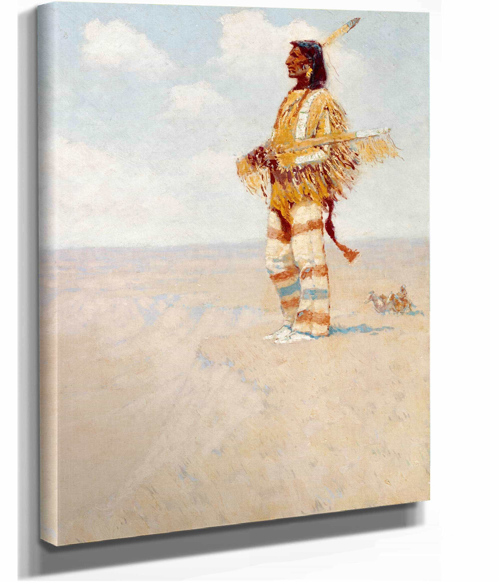 The Last Of His Race The Vanishing American by Frederic Remington - Image 2