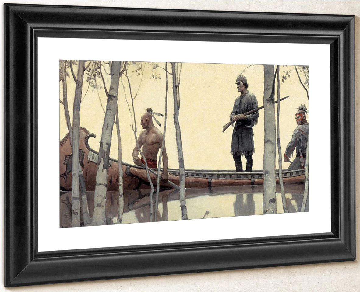 The Last Of The Mohicans By NC Wyeth - Image 4