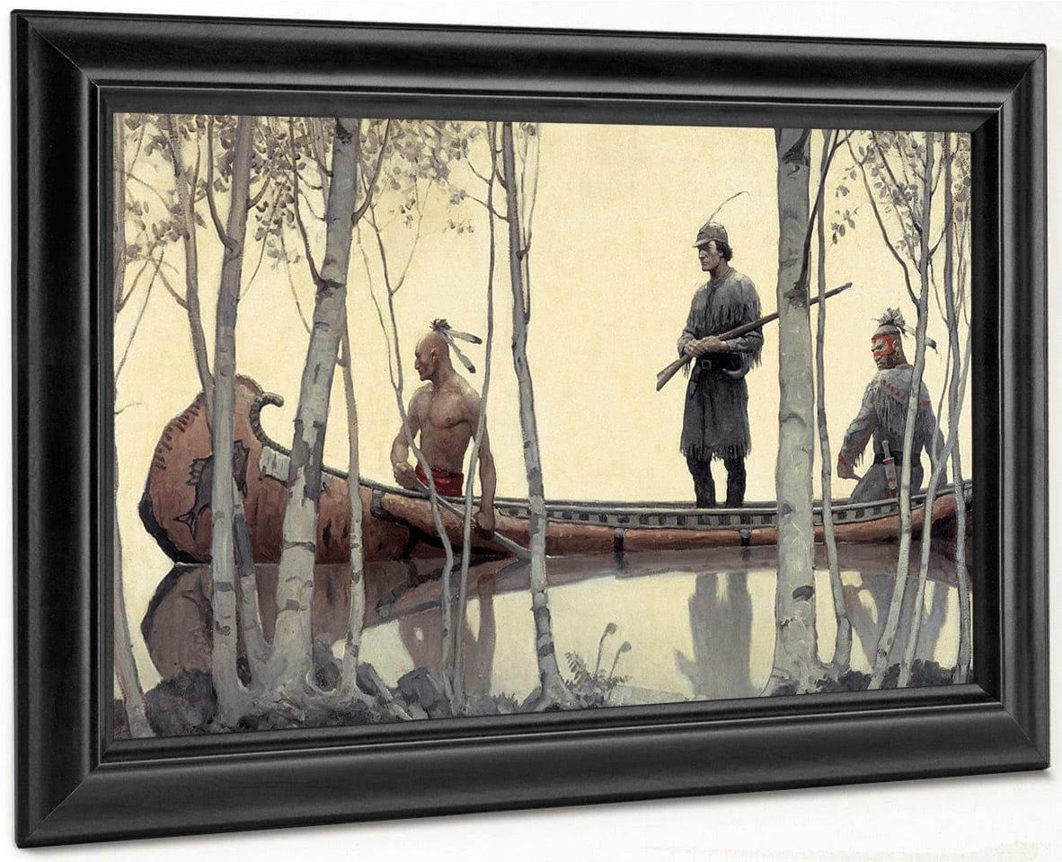 The Last Of The Mohicans By NC Wyeth - Image 8