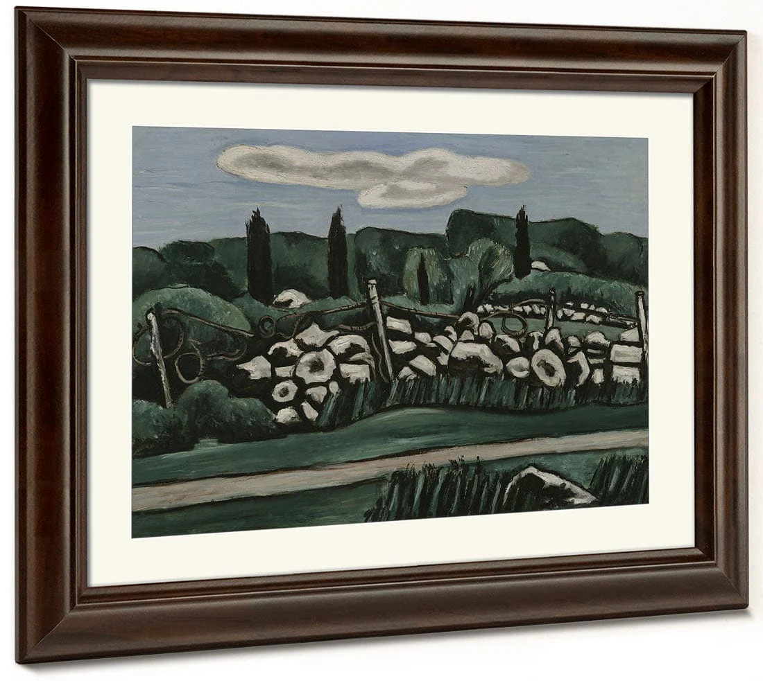 The Last Stone Walls, Dogtown By Marsden Hartley - Image 3