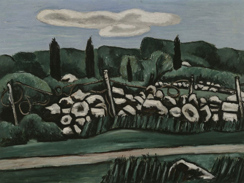 The Last Stone Walls, Dogtown By Marsden Hartley - Image 5