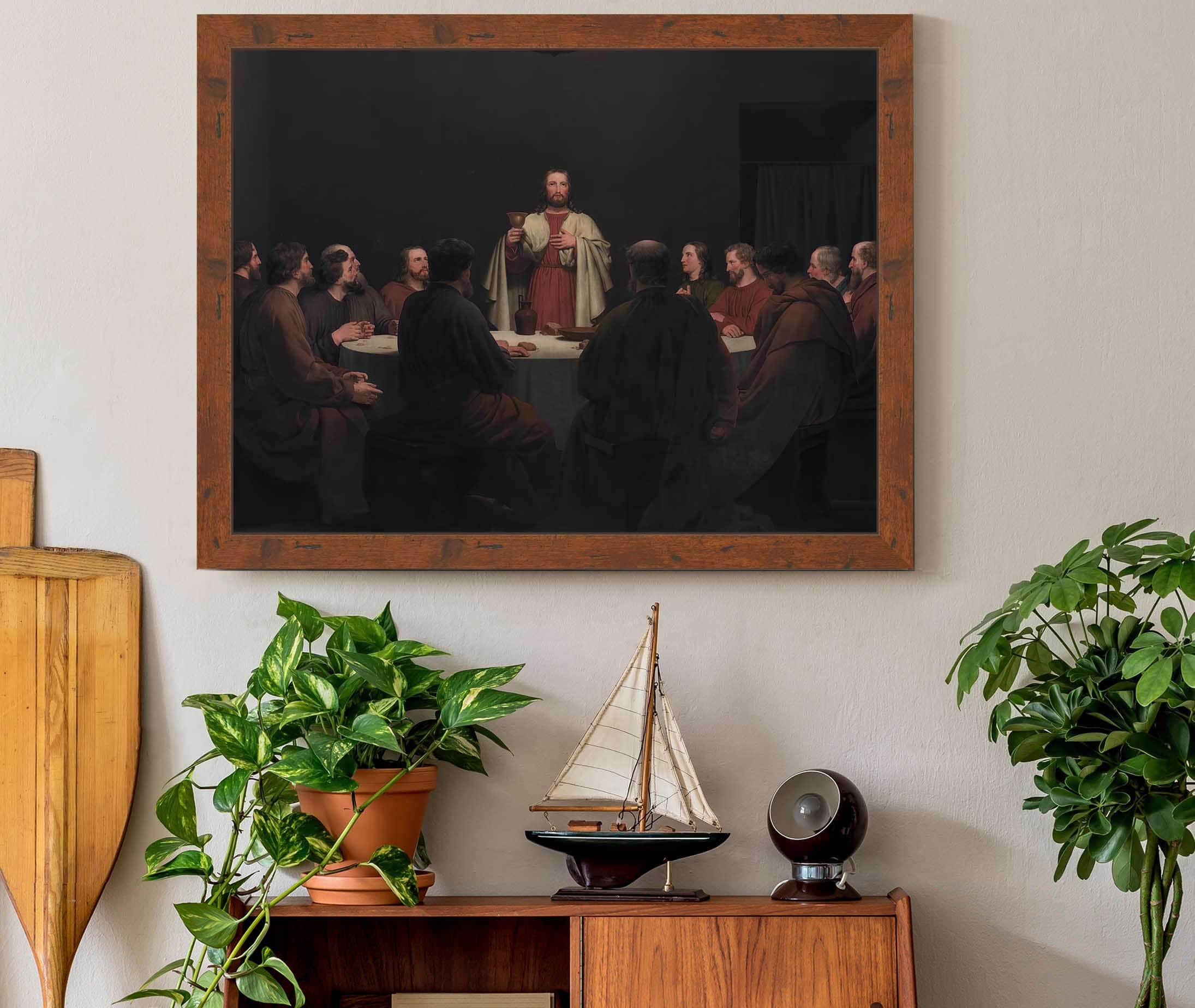 The Last Supper by Christoffer Wilhelm Eckersberg - Image 3