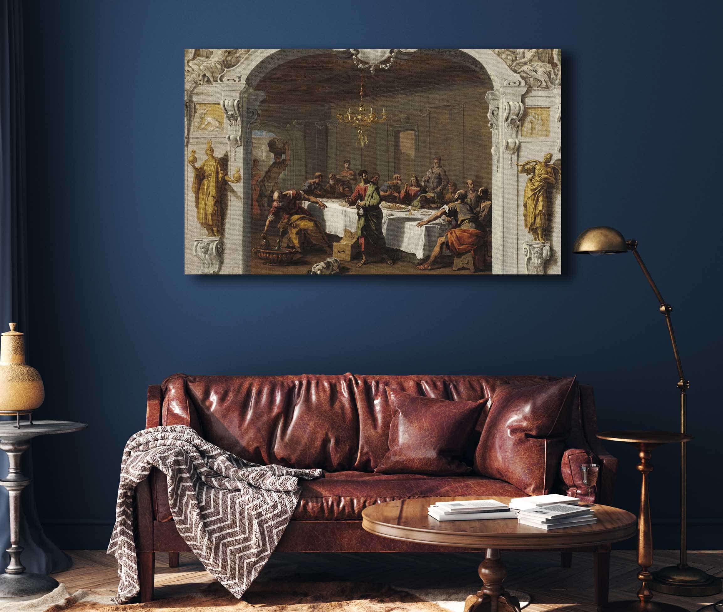 The Last Supper by Sebastiano Ricci - Image 4