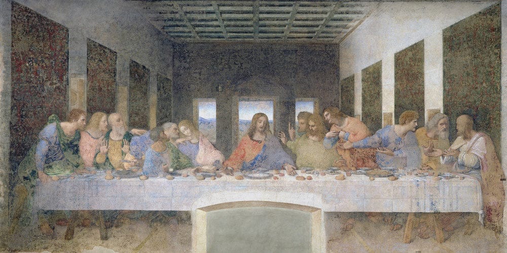 The Last Supper (Post Restoration) By Leonardo Da Vinci - Image 2