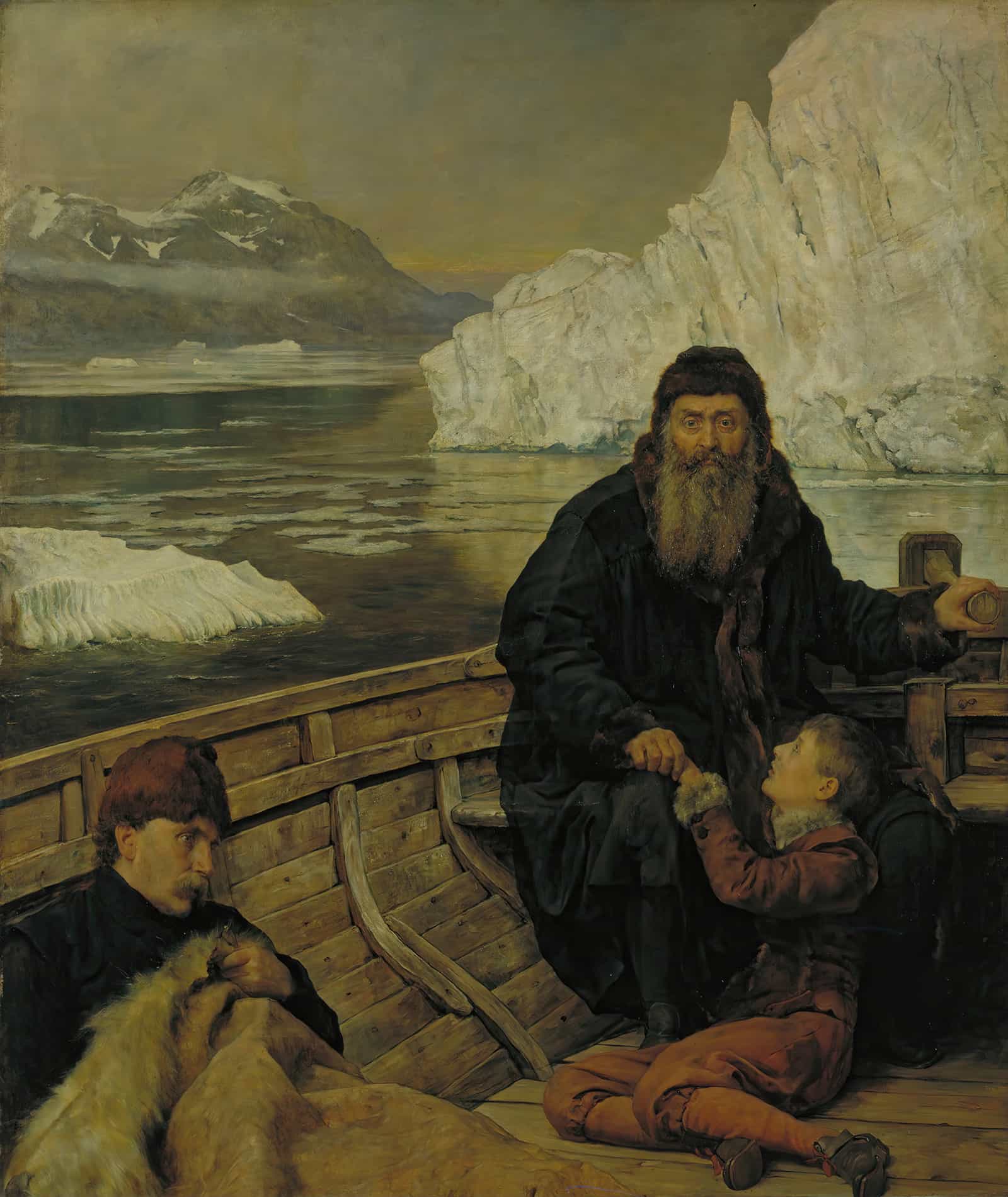 The Last Voyage Of Henry Hudson by John Collier - Image 2