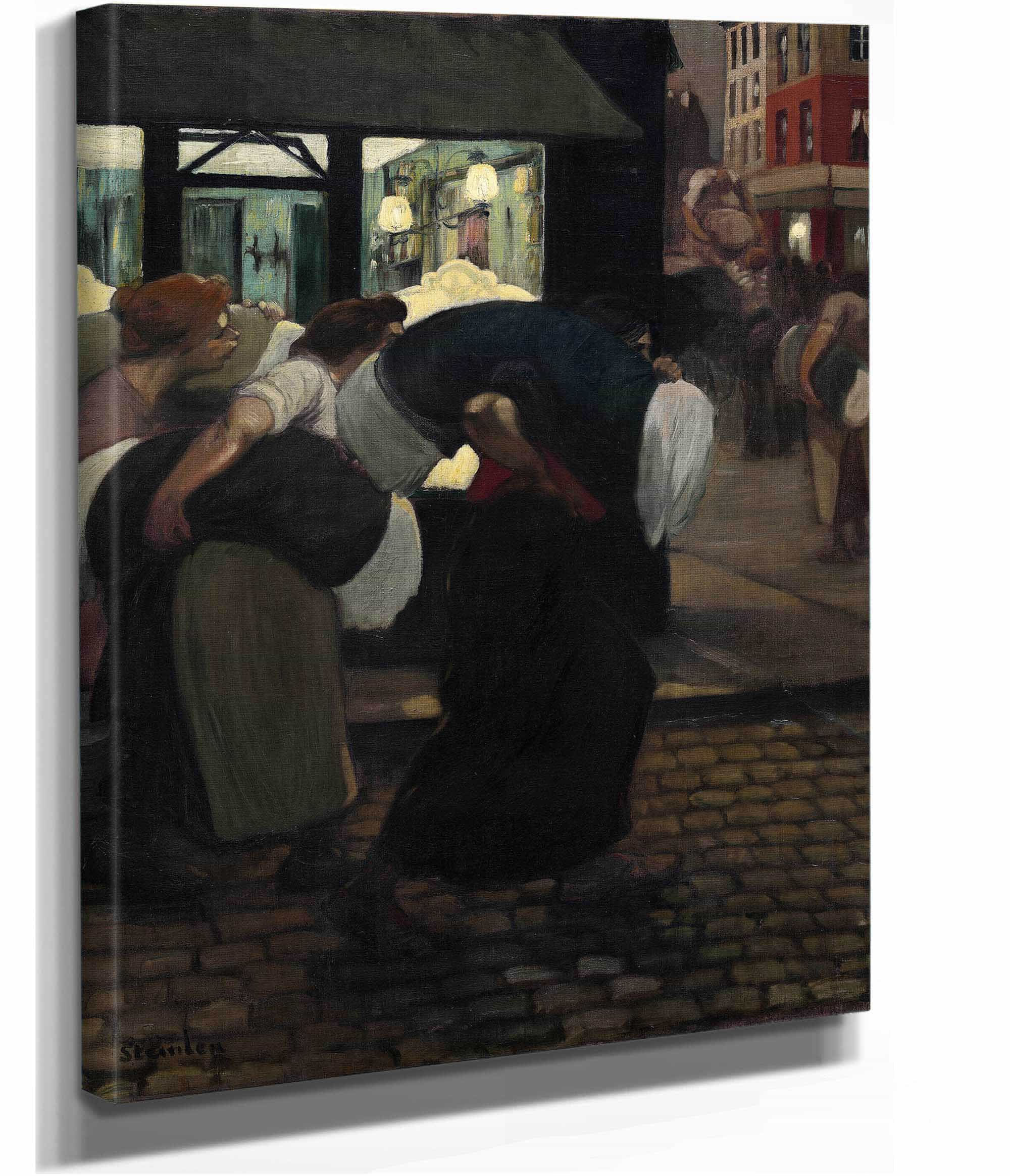 The Laundresses by Theophile Alexandre Steinlen - Image 2