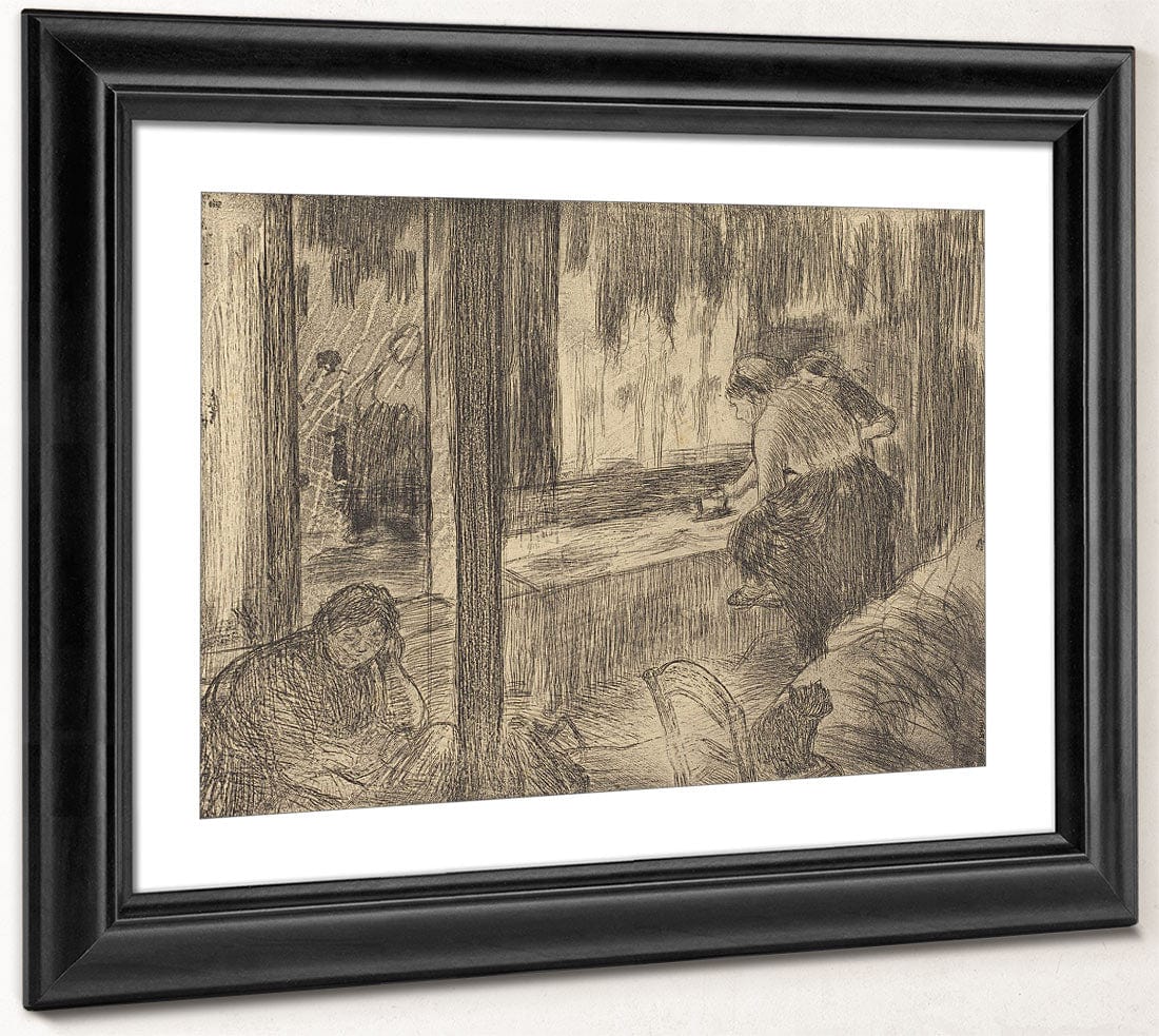 The Laundresses (Les Blanchisseuses (La Repassage)) By Edgar Degas - Image 2