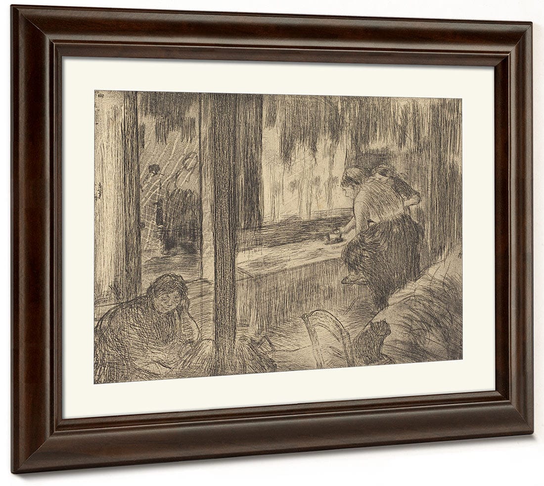 The Laundresses (Les Blanchisseuses (La Repassage)) By Edgar Degas - Image 3