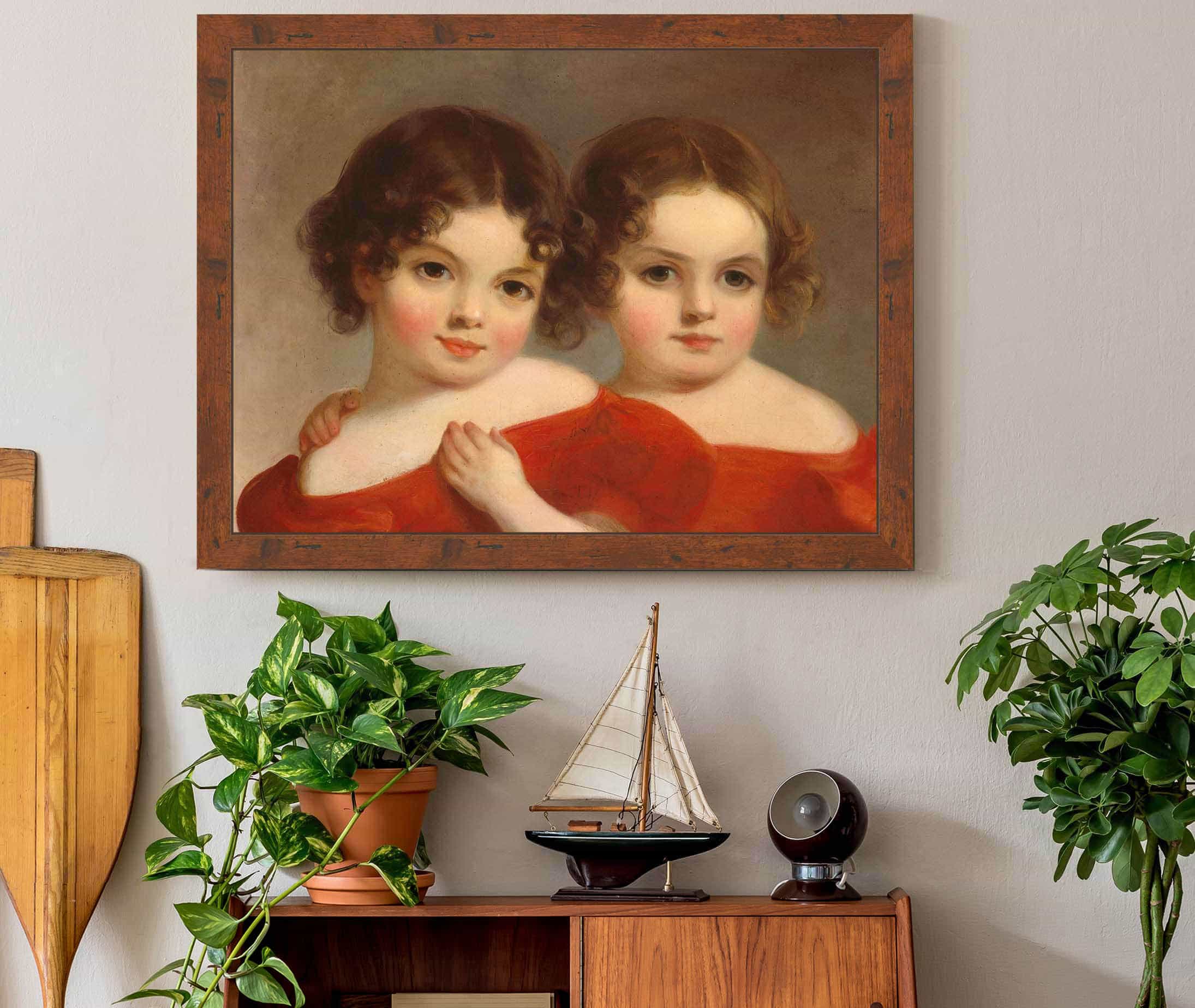 The Leland Sisters by Thomas Sully - Image 3