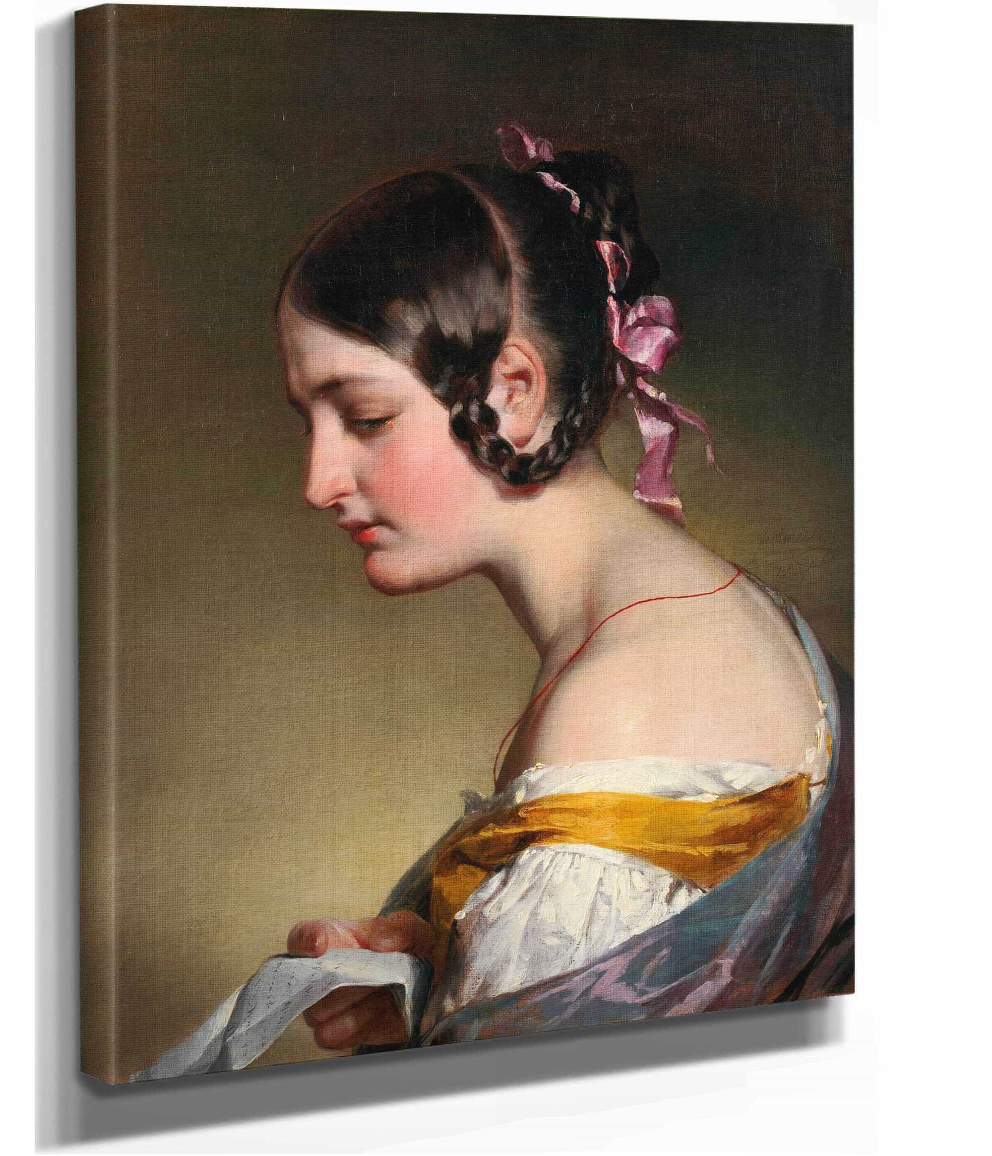 The Letter by Friedrich Von Amerling - Image 2