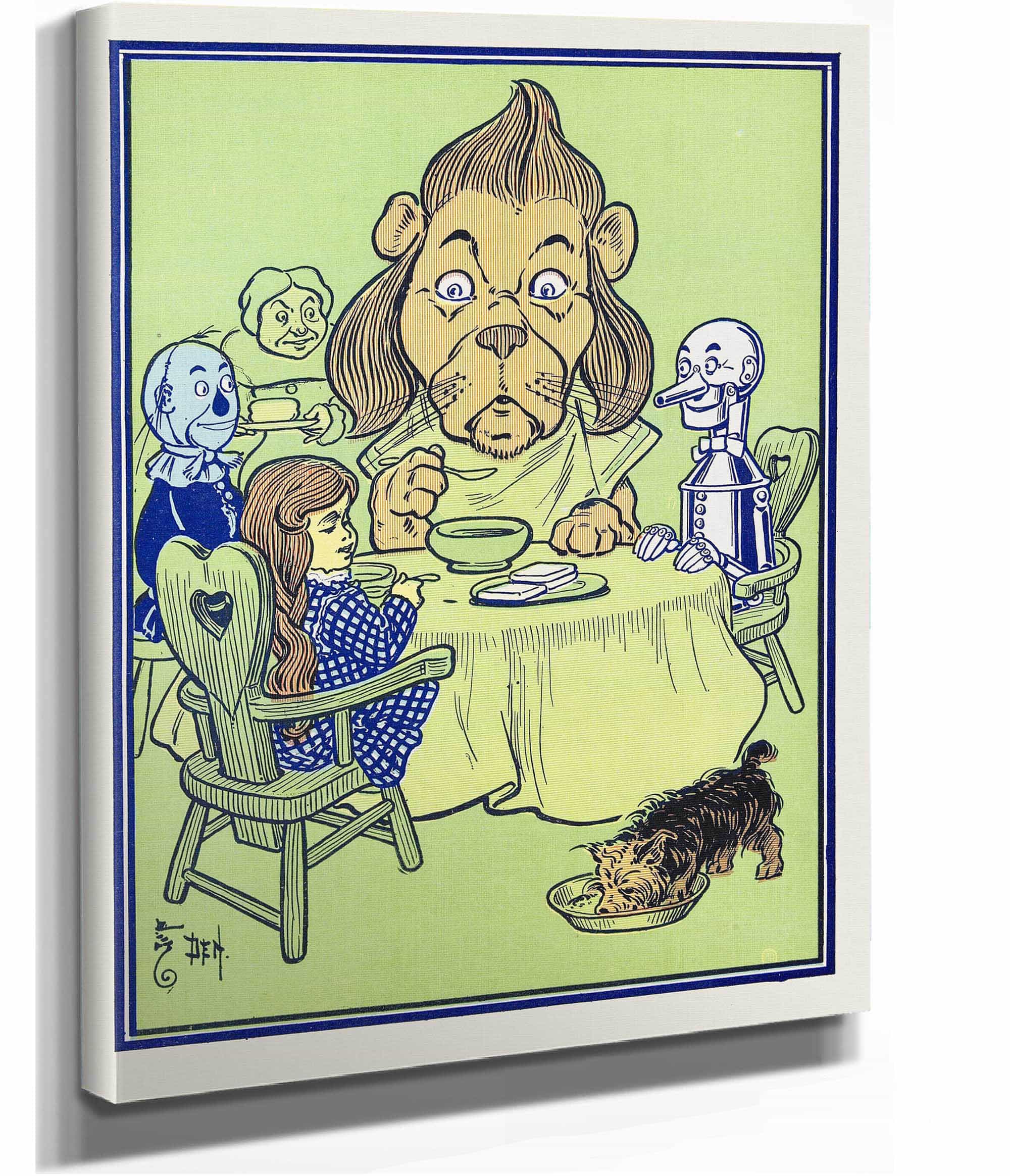 The Lion Ate Some Of The Porridge by William Wallace Denslow - Image 2