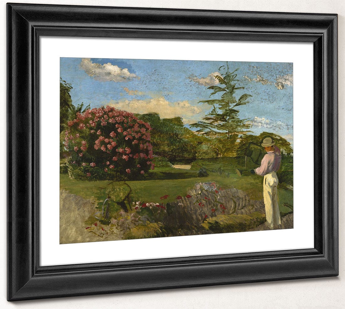 The Little Gardner By Frederic Bazille - Image 4