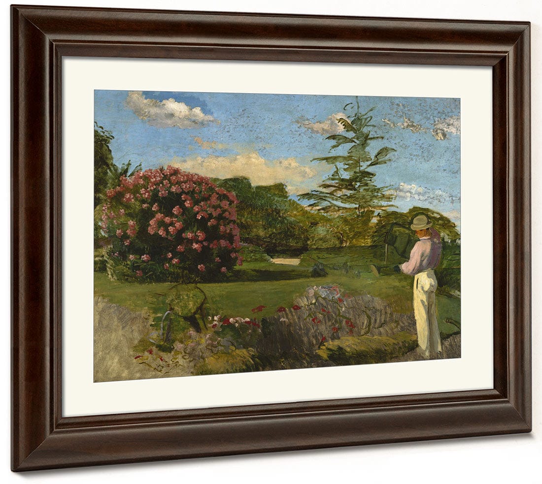 The Little Gardner By Frederic Bazille - Image 5