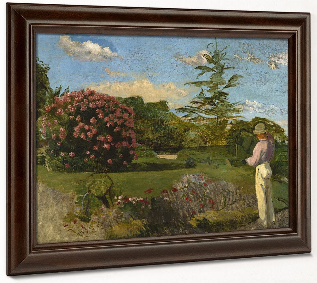 The Little Gardner By Frederic Bazille - Image 6
