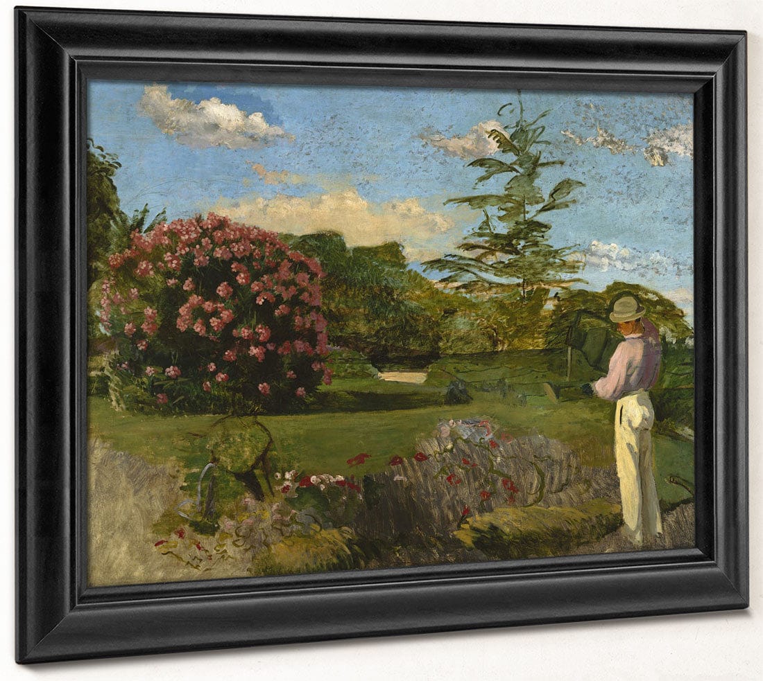 The Little Gardner By Frederic Bazille - Image 8