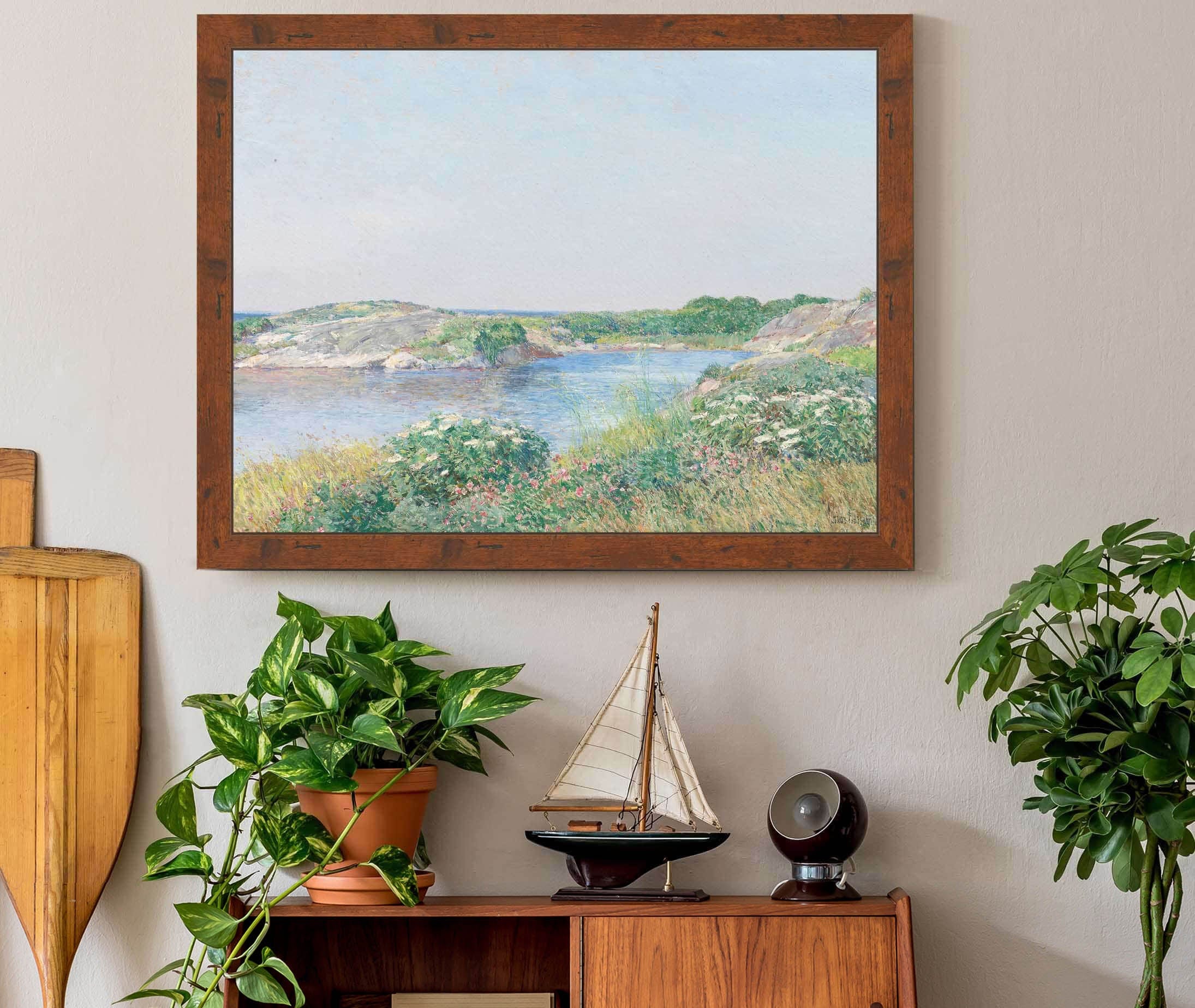 The Little Pond Appledore by Childe Hassam - Image 3