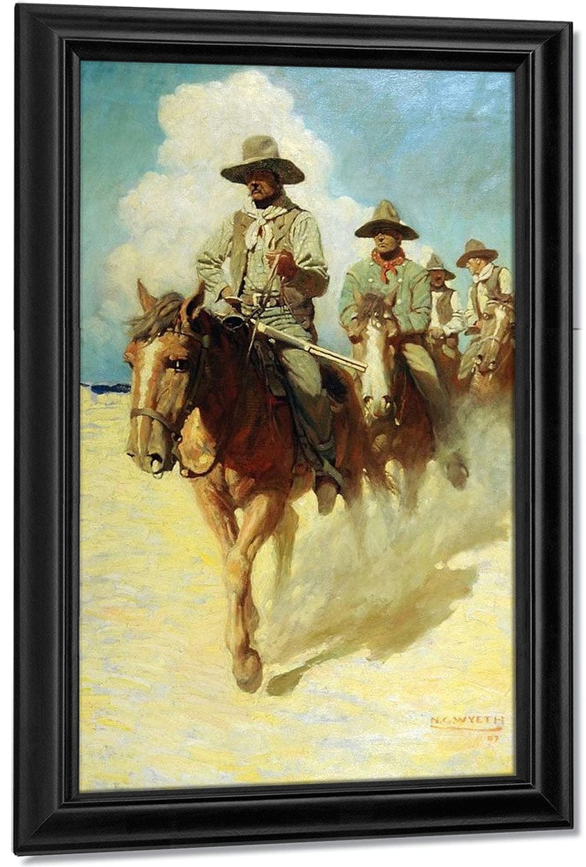 The Little Posse By Nc Wyeth - Image 7