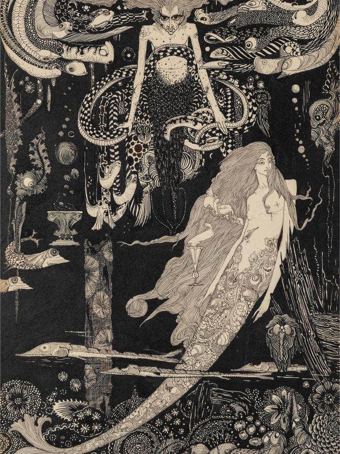 The Little Sea Maid Fairy Tales By Arthur Rackham - Image 6