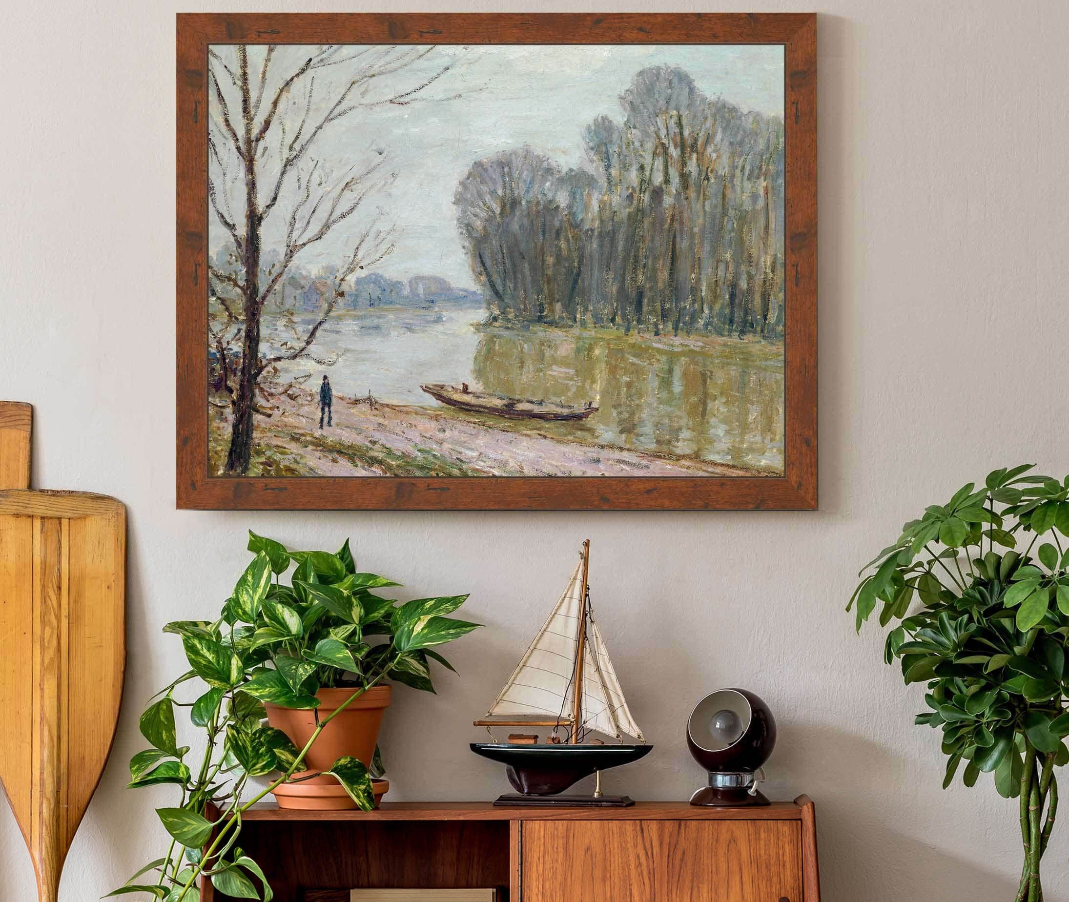 The Loire by Alfred Sisley - Image 3