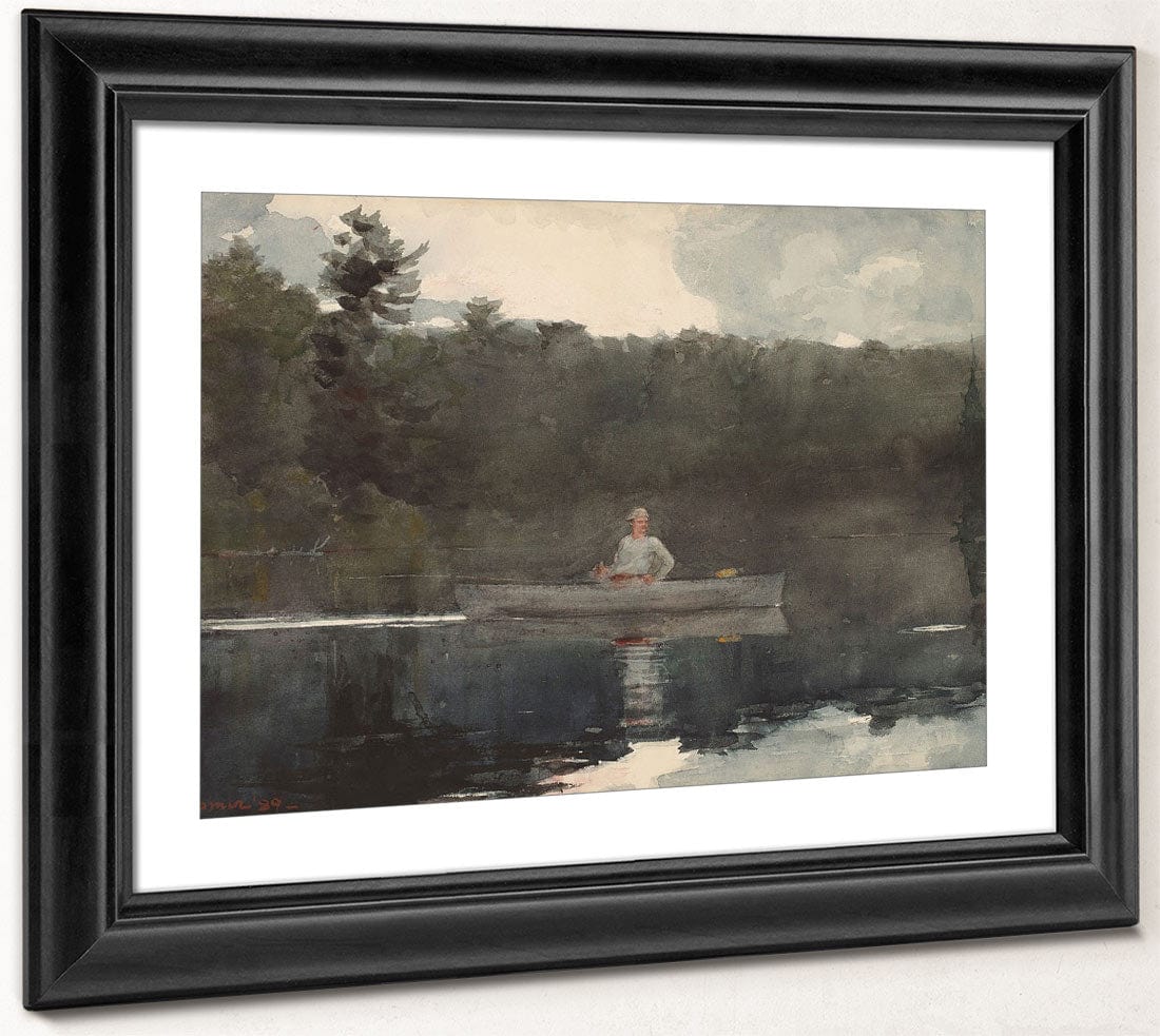 The Lone Fisherman By Winslow Homer - Image 4