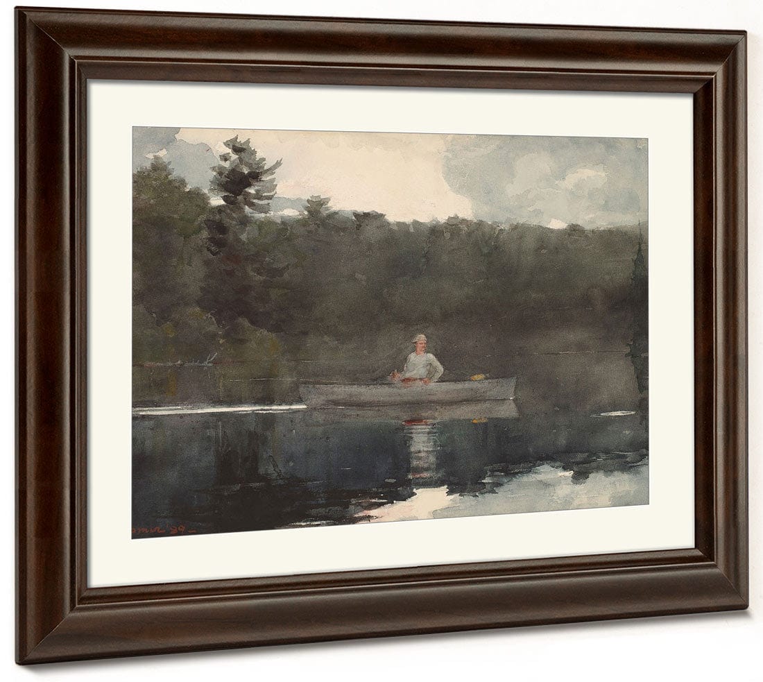 The Lone Fisherman By Winslow Homer - Image 5