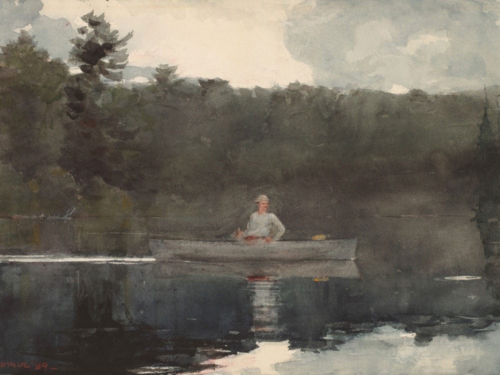 The Lone Fisherman By Winslow Homer - Image 7