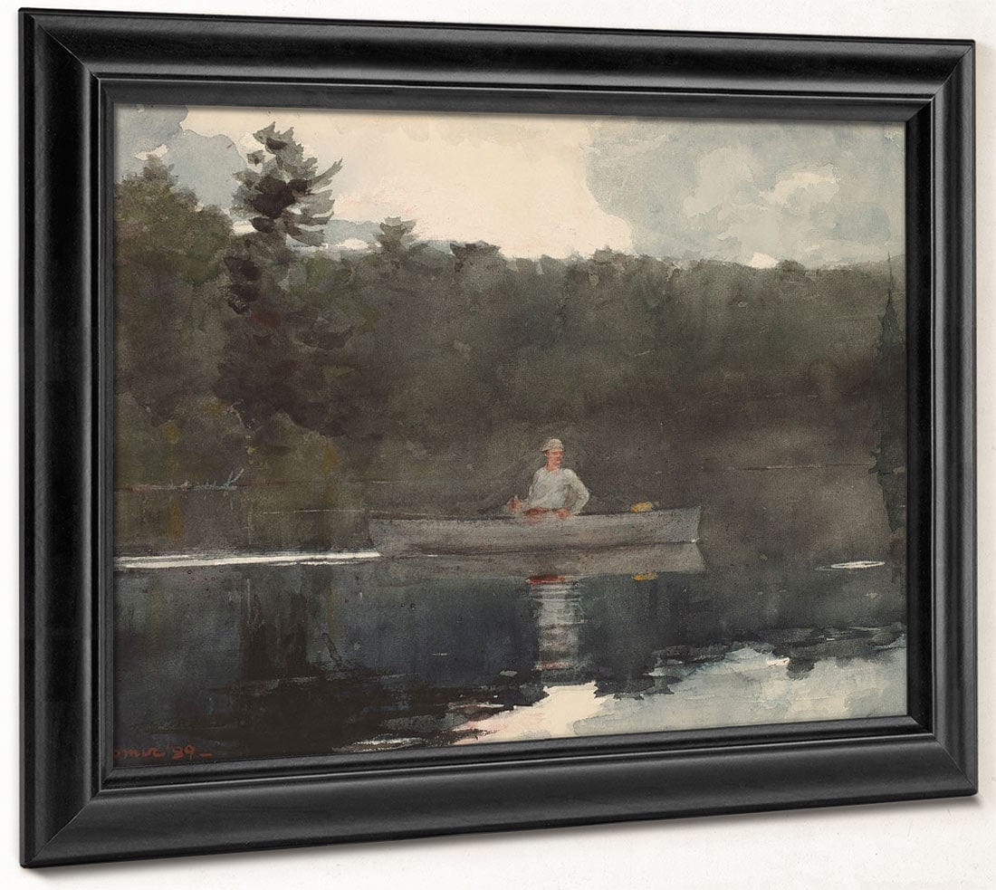The Lone Fisherman By Winslow Homer - Image 8
