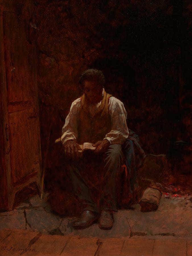The Lord Is My Shepherd By Eastman Johnson - Image 6