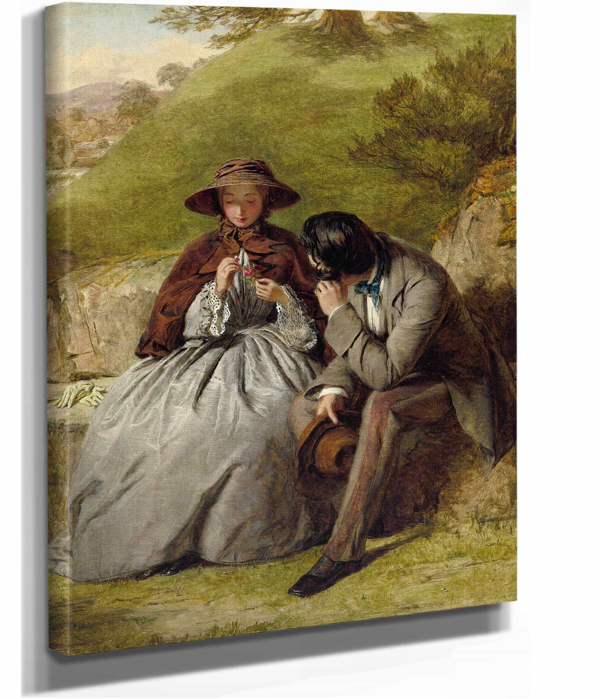 The Lovers by William Powell Frith - Image 2