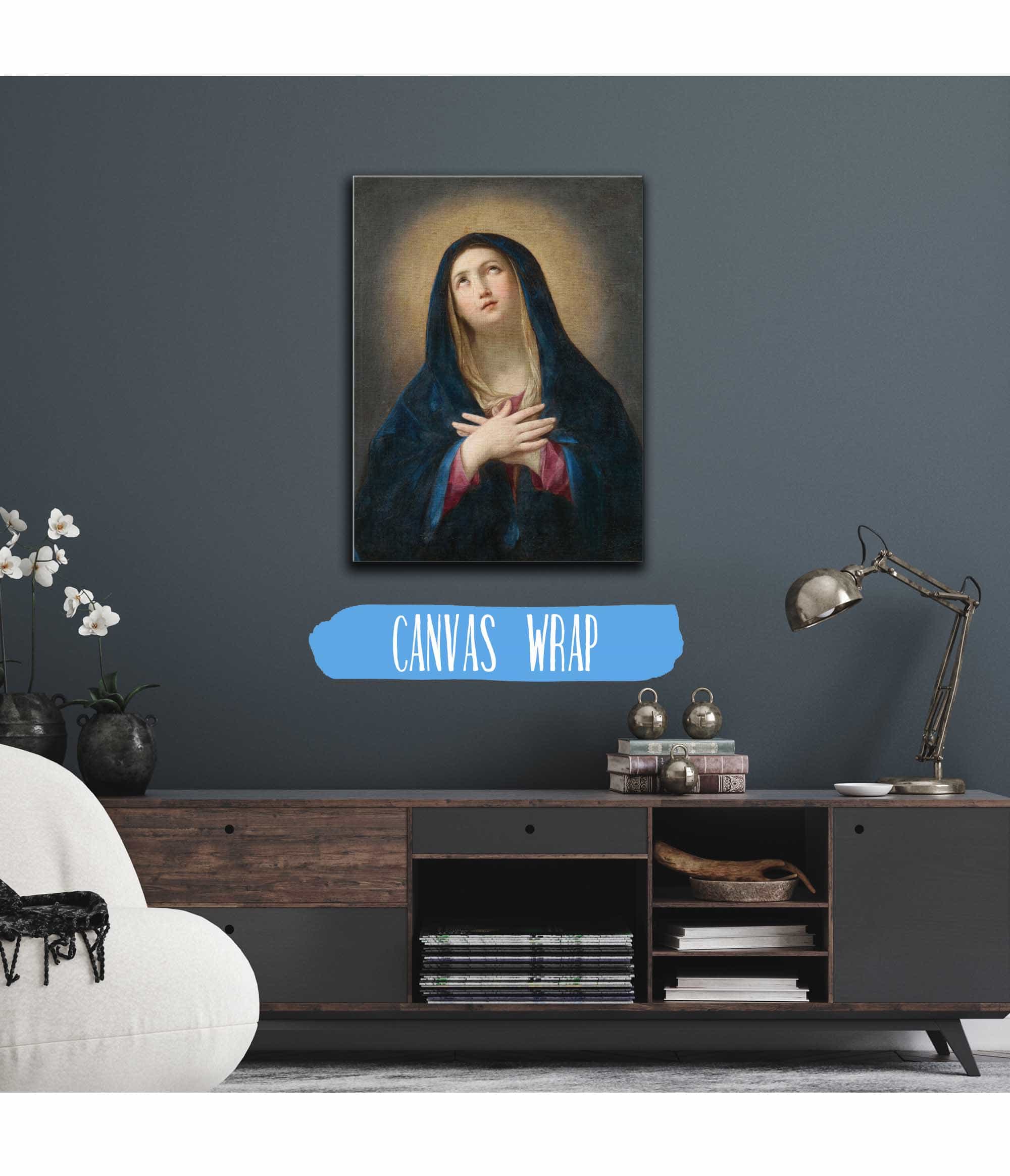 The Madonna In Prayer by Guido Reni - Image 3
