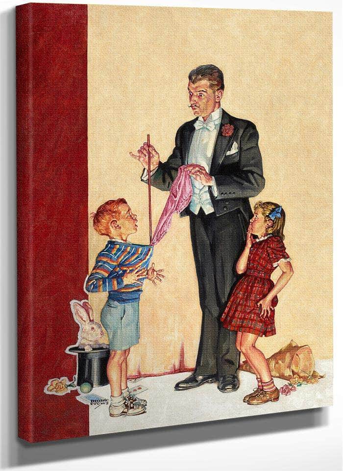 The Magician Liberty Magazine Cover February 25 1939 By Monte Crews