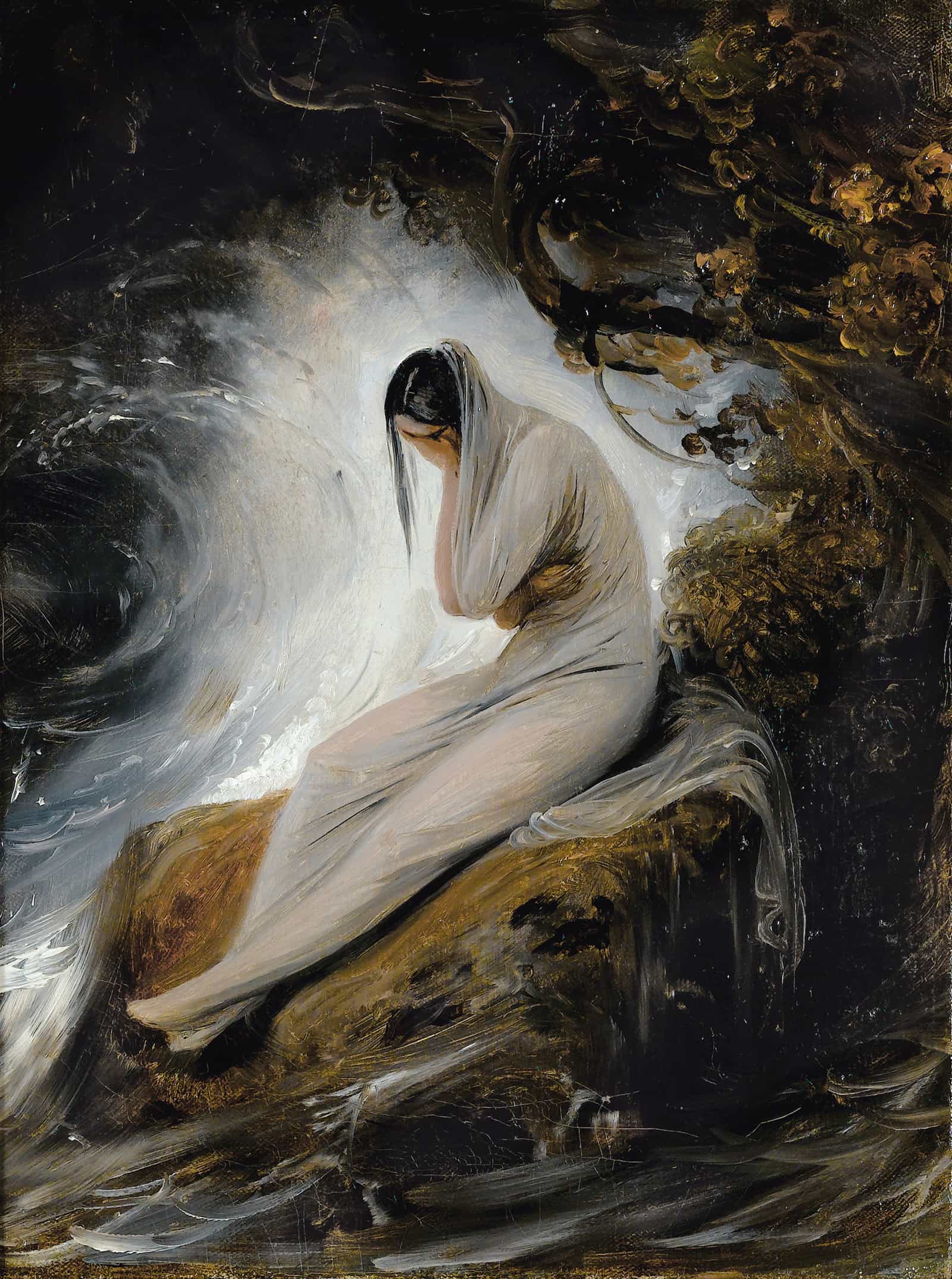 The Maidens Lament by Horace Vernet