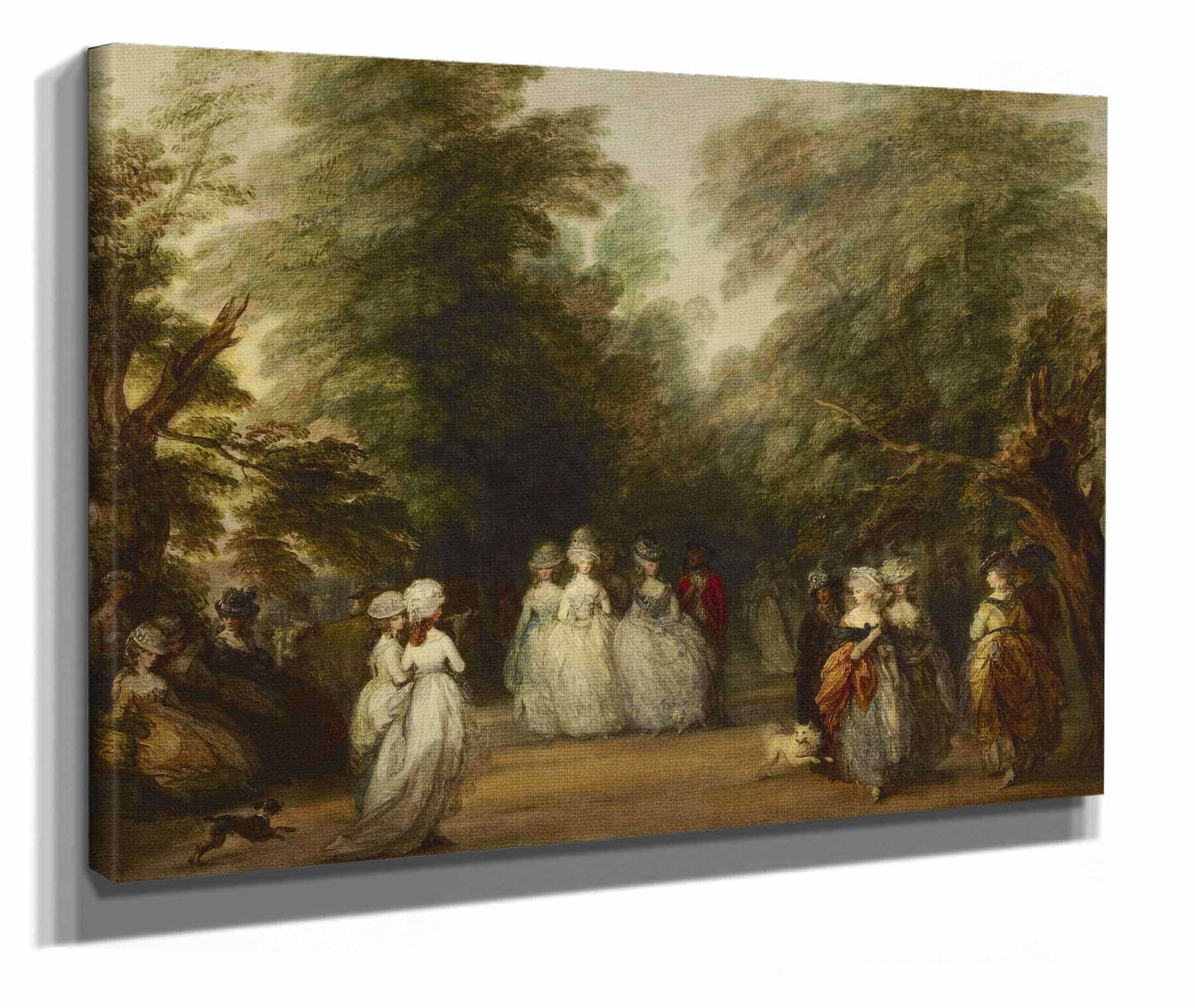 The Mall In St Jamess Park by Thomas Gainsborough - Image 2