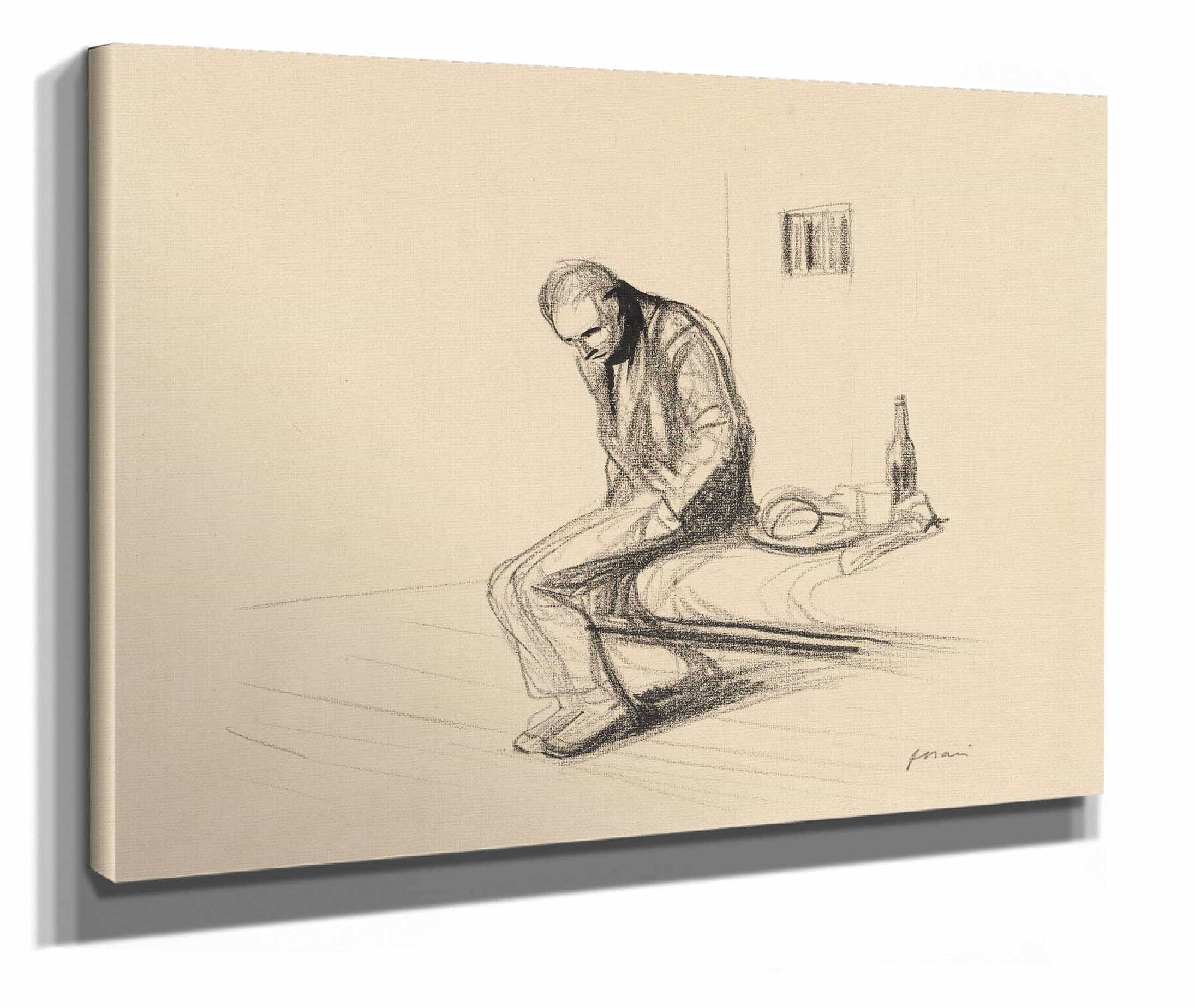 The Man Who Fired Upon Clemenceau by Jean Louis Forain - Image 2