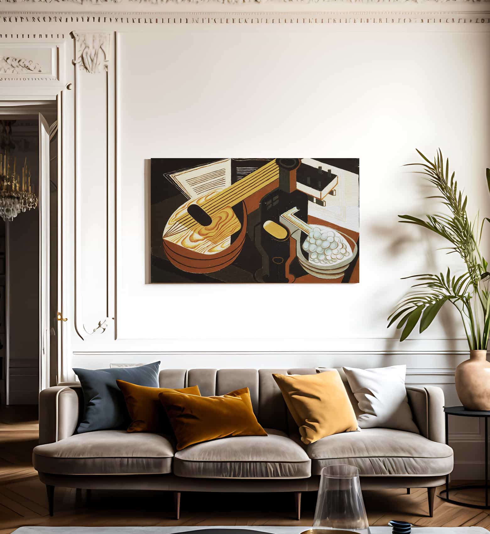 The Mandolin By Juan Gris - Image 3