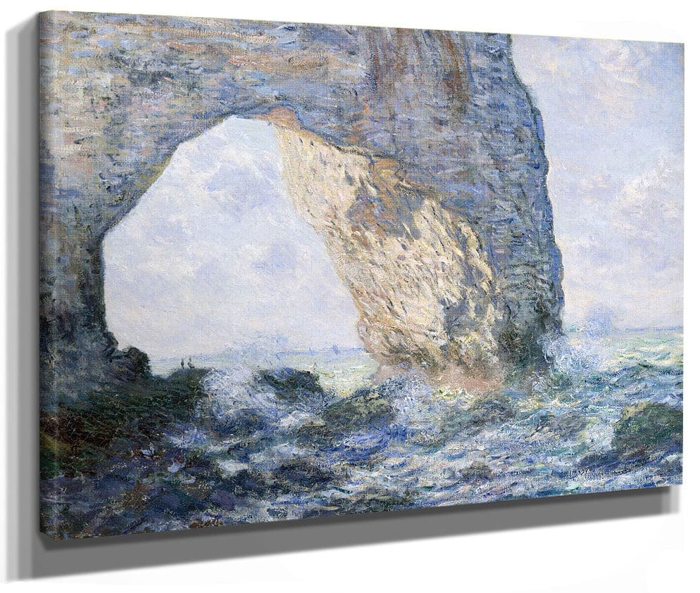 The Manneporte (Etretat) By Claude Monet